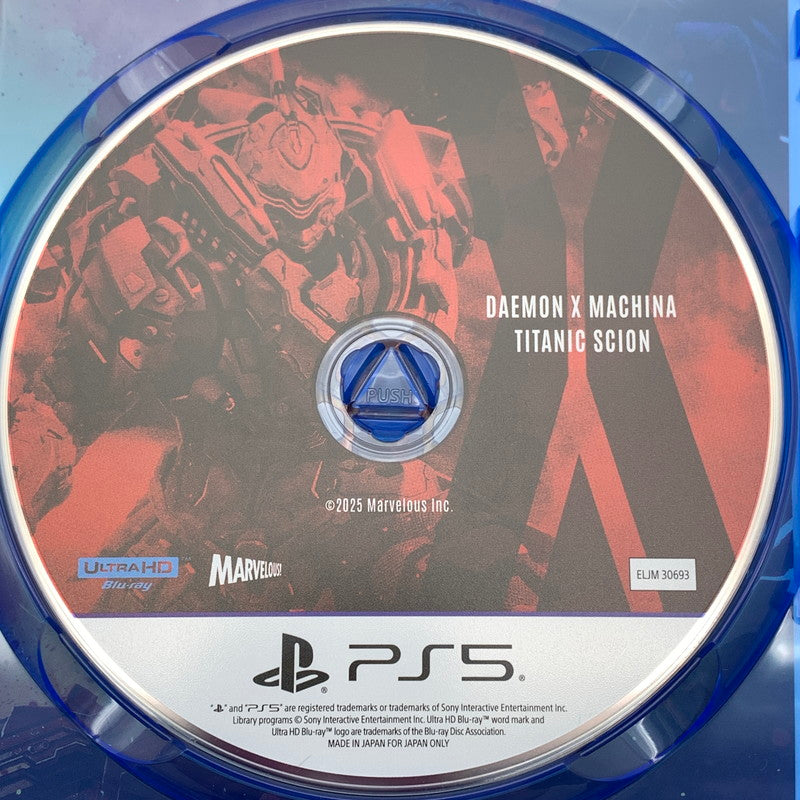 【中古美品】 DAEMON X MACHINA TITANIC SCION デーモンエクスマキナ：タイタニックサイオン -PS5 ソフト [CERO区分_C/ 15歳以上対象] 026-260429-ky-09-fuz 万代Net店
