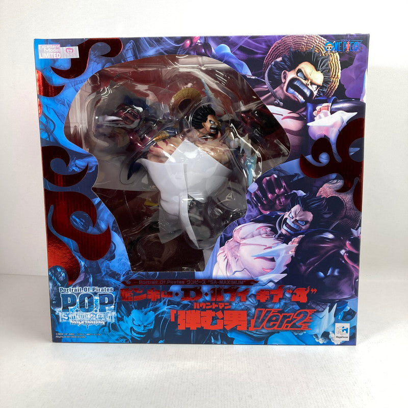 【中古美品】 未開封 P.O.P SA-MAXIMUM モンキー・D・ルフィ “ギア4" 弾む男 Ver.2 047-260213-ky-80-fuzh 万代Net店