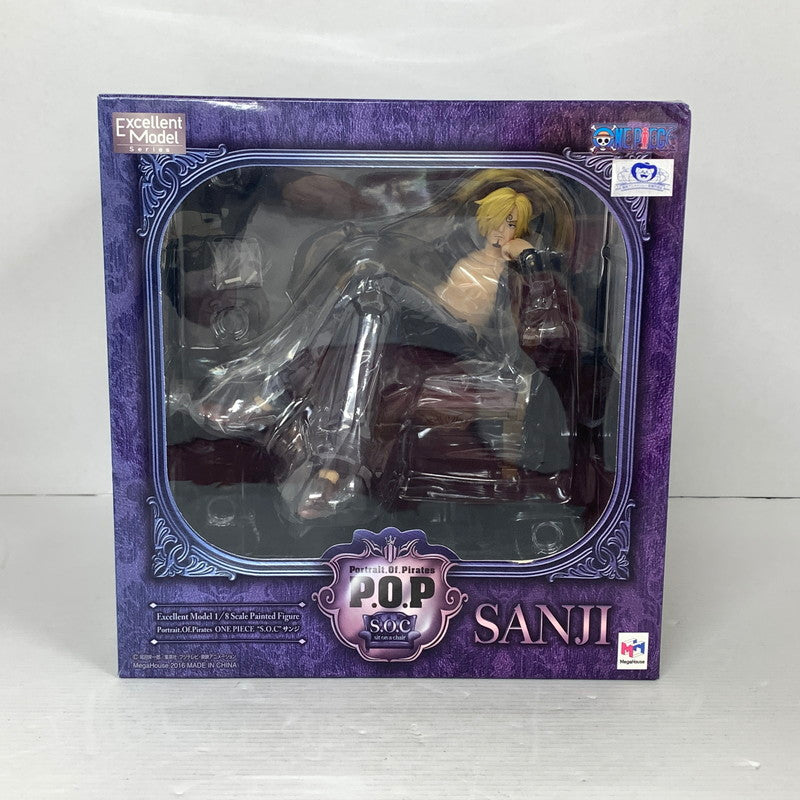 【中古品】 未開封 P.O.P ONE PEACE ワンピース S.O.C SANJI サンジ フィギュア おもちゃ 047-260222-mh-01-fuz 万代Net店