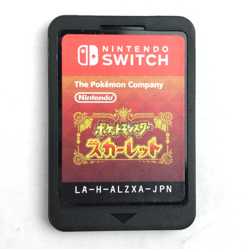 【中古美品】 ポケットモンスター スカーレット ソフトのみ Nintendo Switch ニンテンドースイッチ ソフト 動作確認済 [CERO区分_A / 全年齢対象商品] 029-260118-io-30-fuz 万代Net店