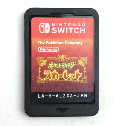 【中古美品】 ポケットモンスター スカーレット ソフトのみ Nintendo Switch ニンテンドースイッチ ソフト 動作確認済 [CERO区分_A / 全年齢対象商品] 029-260118-io-30-fuz 万代Net店