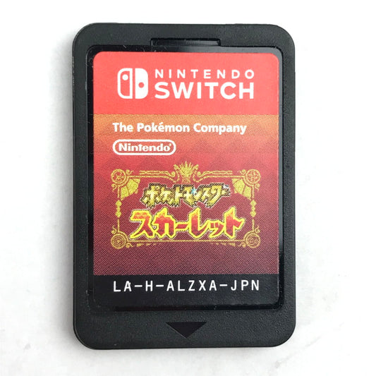 【中古美品】 ポケットモンスター スカーレット ソフトのみ Nintendo Switch ニンテンドースイッチ ソフト 動作確認済 [CERO区分_A / 全年齢対象商品] 029-260118-io-30-fuz 万代Net店