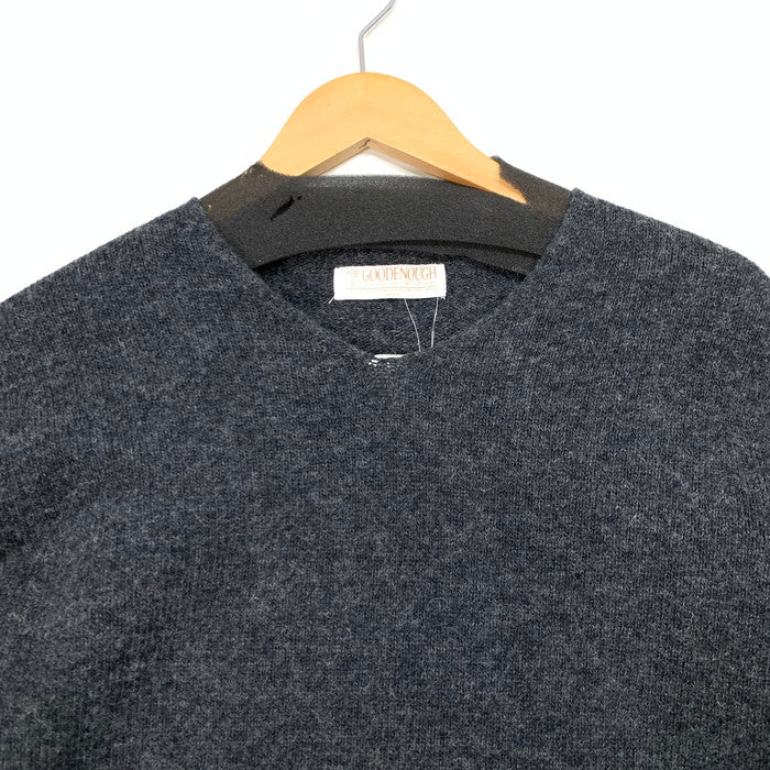 【中古品】【メンズ】 GOODENOUGH グッドイナフ KNIT PULLOVER ニットプルオーバー ブランド 古着 142-260207-gm-41-fuz サイズ：M カラー：チャコール 万代Net店