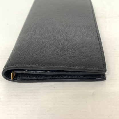 【中古品】【メンズ/レディース】 SAINT LAURENT サンローラン 長財布 財布 635542 200-260116-ky-02-fuz カラー：ブラック 万代Net店