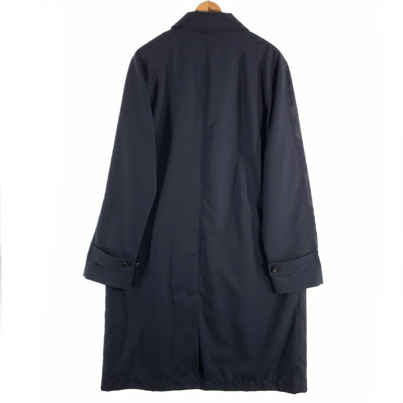 【中古品】【メンズ】 MARNI TUMU0049P0 マルニ ステンカラーコート ブランド 古着 141-260523-gm-38-fuz サイズ：50 カラー：ネイビー 万代Net店