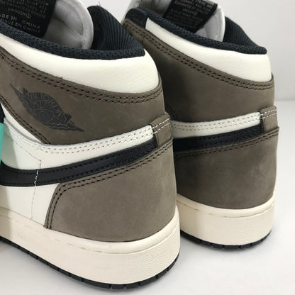 【中古美品】【レディース】 NIKE ナイキ 575441-105 AIR JORDAN 1 RETRO HIGH OG GS DARK MOCHA GS エアジョーダン1 レトロ ハイ OG GS ダークモカ スニーカー 靴 166-260113-mh-02-fuz サイズ：23.5 カラー：ホワイト 万代Net店