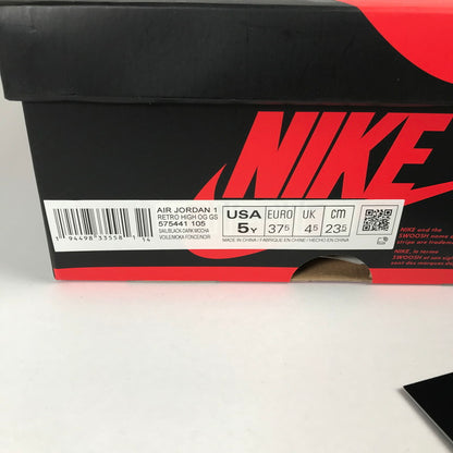 【中古美品】【レディース】 NIKE ナイキ 575441-105 AIR JORDAN 1 RETRO HIGH OG GS DARK MOCHA GS エアジョーダン1 レトロ ハイ OG GS ダークモカ スニーカー 靴 166-260113-mh-02-fuz サイズ：23.5 カラー：ホワイト 万代Net店