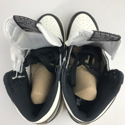 【中古美品】【レディース】 NIKE ナイキ 575441-105 AIR JORDAN 1 RETRO HIGH OG GS DARK MOCHA GS エアジョーダン1 レトロ ハイ OG GS ダークモカ スニーカー 靴 166-260113-mh-02-fuz サイズ：23.5 カラー：ホワイト 万代Net店