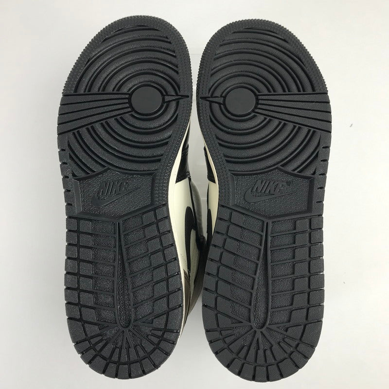 【中古美品】【レディース】 NIKE ナイキ 575441-105 AIR JORDAN 1 RETRO HIGH OG GS DARK MOCHA GS エアジョーダン1 レトロ ハイ OG GS ダークモカ スニーカー 靴 166-260113-mh-02-fuz サイズ：23.5 カラー：ホワイト 万代Net店