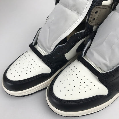 【中古美品】【レディース】 NIKE ナイキ 575441-105 AIR JORDAN 1 RETRO HIGH OG GS DARK MOCHA GS エアジョーダン1 レトロ ハイ OG GS ダークモカ スニーカー 靴 166-260113-mh-02-fuz サイズ：23.5 カラー：ホワイト 万代Net店
