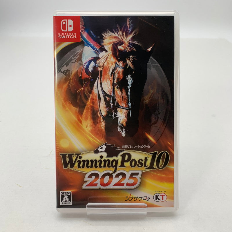 【中古美品】 Nintendo Switch ニンテンドー スイッチ ソフト Winning Post 10 2025 ウイニング ポスト [CERO区分_A / 全年齢対象商品] 260601-mh-19-fuz 万代Net店