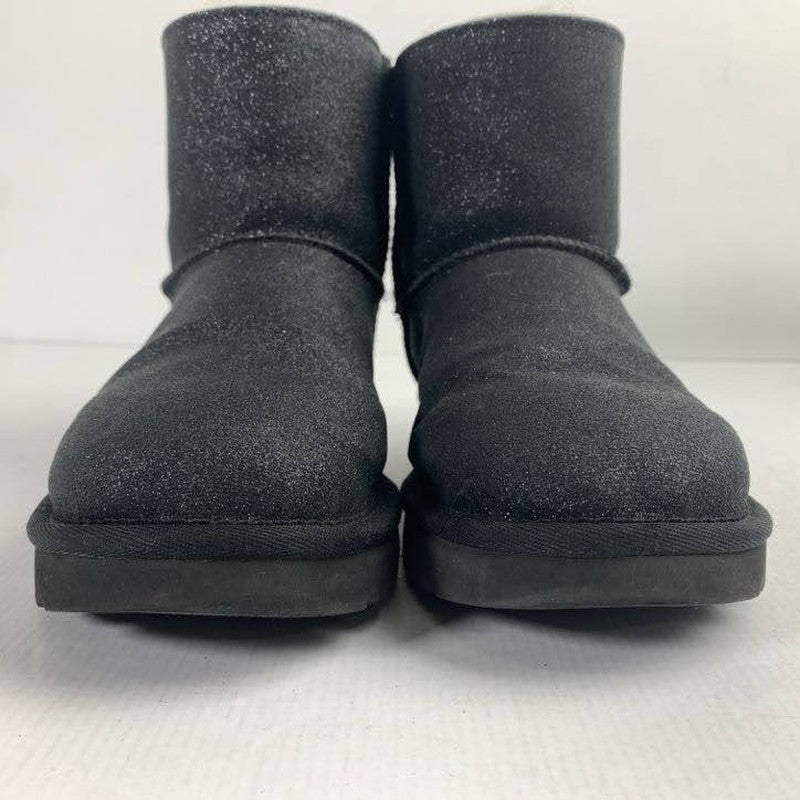 【中古品】【レディース】 UGG アグ MINI BAILEY BOW ll ミニ ベイリー ボウ ムートン ブーツ 靴 167-260130-mh-10-fuz サイズ：24cm カラー：ブラック 万代Net店