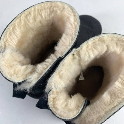 【中古品】【レディース】 UGG アグ MINI BAILEY BOW ll ミニ ベイリー ボウ ムートン ブーツ 靴 167-260130-mh-10-fuz サイズ：24cm カラー：ブラック 万代Net店