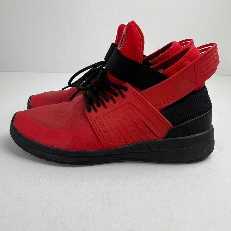 【中古品】【メンズ】 SUPRA SKYTOP スープラ スカイトップ RED SIZE:26.0cm スニーカー 靴 シューズ ※使用感あり 163-260804-io-17-fuzh 万代Net店