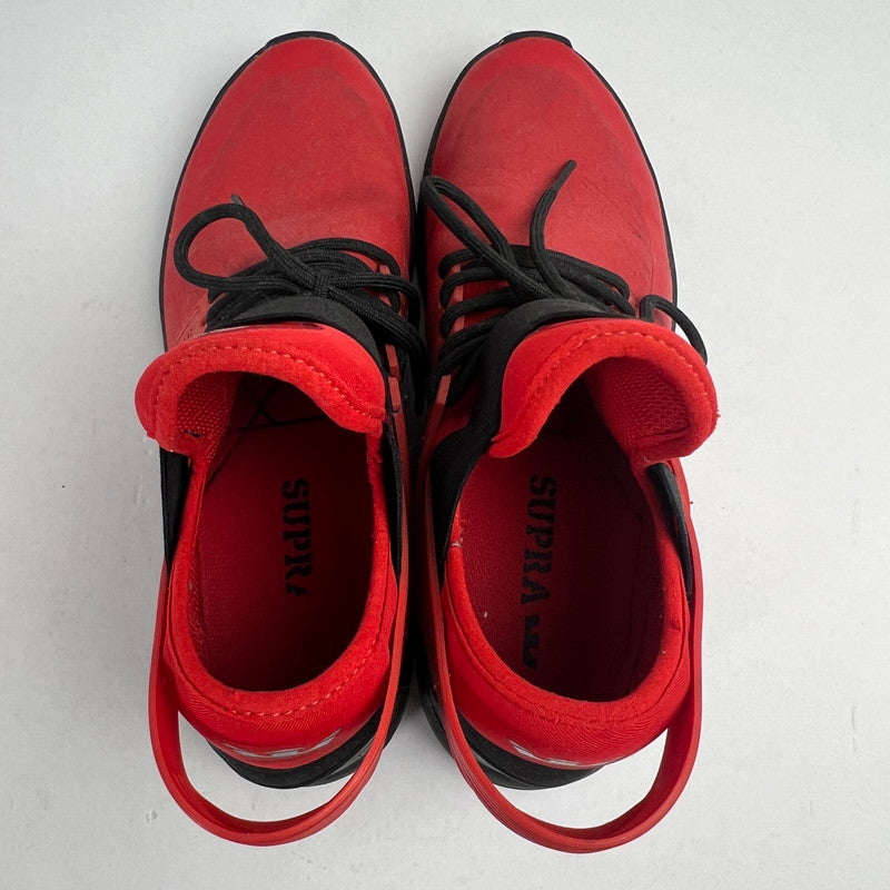 【中古品】【メンズ】 SUPRA SKYTOP スープラ スカイトップ RED SIZE:26.0cm スニーカー 靴 シューズ ※使用感あり 163-260804-io-17-fuzh 万代Net店