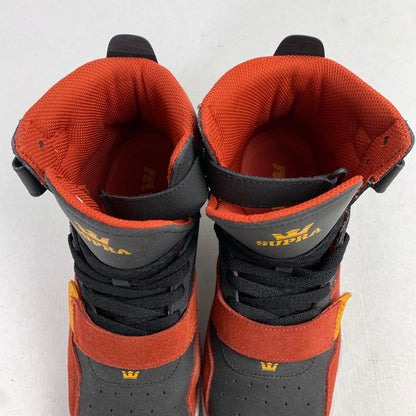 【中古品】【メンズ】 SUPRA スープラ BREAKER スニーカー 靴 BLACK-RED 26.5cm 靴 シューズ 163-260903-io-07-fuzh カラー：ブラックレッド 万代Net店