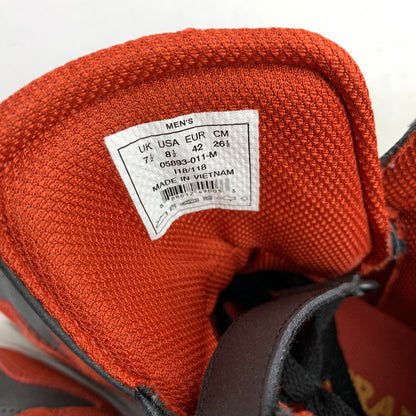 【中古品】【メンズ】 SUPRA スープラ BREAKER スニーカー 靴 BLACK-RED 26.5cm 靴 シューズ 163-260903-io-07-fuzh カラー：ブラックレッド 万代Net店
