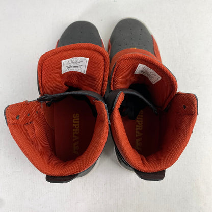【中古品】【メンズ】 SUPRA スープラ BREAKER スニーカー 靴 BLACK-RED 26.5cm 靴 シューズ 163-260903-io-07-fuzh カラー：ブラックレッド 万代Net店
