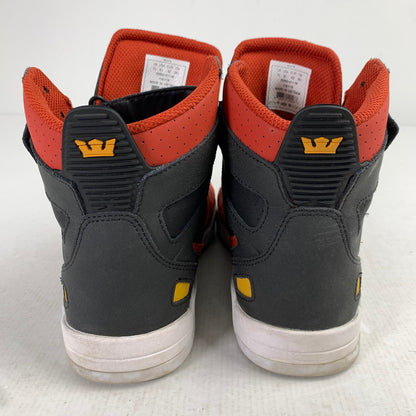 【中古品】【メンズ】 SUPRA スープラ BREAKER スニーカー 靴 BLACK-RED 26.5cm 靴 シューズ 163-260903-io-07-fuzh カラー：ブラックレッド 万代Net店