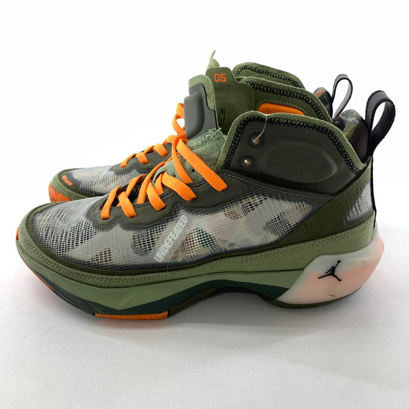 【中古品】【メンズ】 NIKE DV6255-300 UNDEFEATED AIR JORDAN 37 OIL GREEN スニーカー 靴 ナイキ アンディフィーテッド エアジョーダン 160-260123-mh-08-fuz サイズ：25.5cm カラー：グリーン 万代Net店