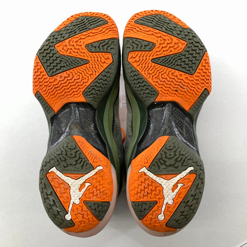 【中古品】【メンズ】 NIKE DV6255-300 UNDEFEATED AIR JORDAN 37 OIL GREEN スニーカー 靴 ナイキ アンディフィーテッド エアジョーダン 160-260123-mh-08-fuz サイズ：25.5cm カラー：グリーン 万代Net店