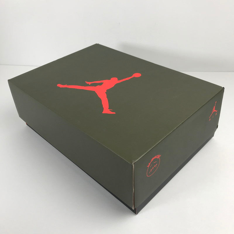 【中古美品】【メンズ】 NIKE ナイキ CN1084-200 TRAVIS SCOTT AIR JORDAN 6 RETRO "MEDIUM OLIVE" トラヴィススコット エアジョーダン6 レトロ ミディアム オリーブ スニーカー 靴 160-260113-mh-01-fuz サイズ：27 カラー：オリーブ 万代Net店