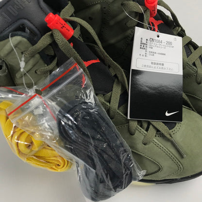 【中古美品】【メンズ】 NIKE ナイキ CN1084-200 TRAVIS SCOTT AIR JORDAN 6 RETRO "MEDIUM OLIVE" トラヴィススコット エアジョーダン6 レトロ ミディアム オリーブ スニーカー 靴 160-260113-mh-01-fuz サイズ：27 カラー：オリーブ 万代Net店