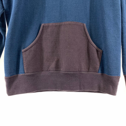 【中古品】【メンズ】 DELUXEWARE デラックスウエア HOODIE フーディー パーカー 145-260121-ky-02-fuz サイズ：XL カラー：ネイビー 万代Net店