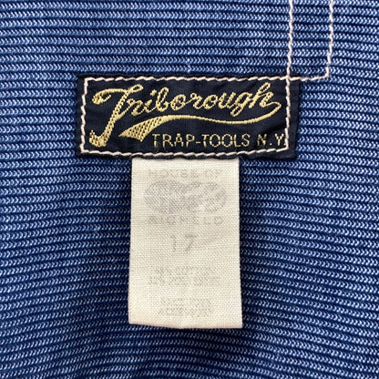 【中古品】【メンズ】 COLIMBO コリンボ TRIBOROUGH TRAP TOOLS WORK SHIRT ワークシャツ 145-260121-ky-05-fuz サイズ：17 カラー：インディゴ 万代Net店