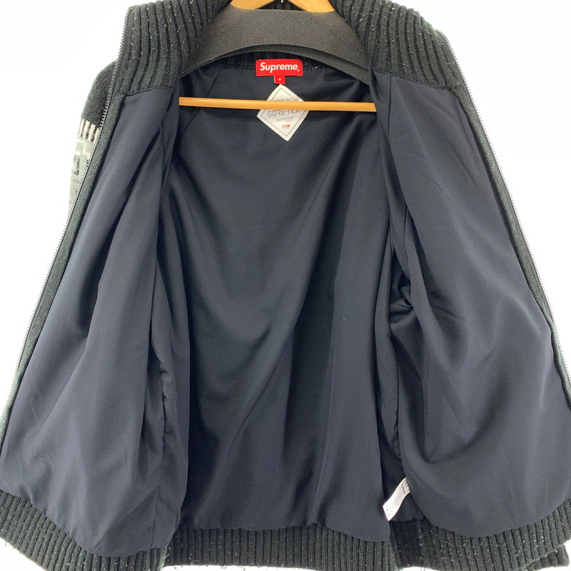 【中古品】【メンズ】 シュプリーム SUPREME 20AW CHULLO WINDSTOPPER ZIP UP SWEATER チュロ ウィンドストッパー ジップアップ セーター 149-260111-nm-11-fuz サイズ：S カラー：ブラック 万代Net店
