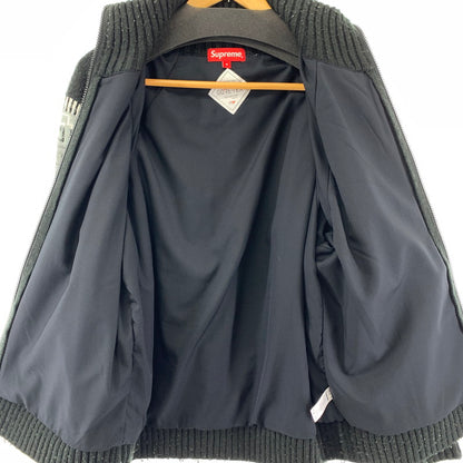 【中古品】【メンズ】 シュプリーム SUPREME 20AW CHULLO WINDSTOPPER ZIP UP SWEATER チュロ ウィンドストッパー ジップアップ セーター 149-260111-nm-11-fuz サイズ：S カラー：ブラック 万代Net店
