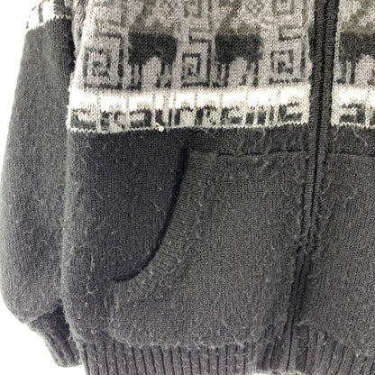 【中古品】【メンズ】 シュプリーム SUPREME 20AW CHULLO WINDSTOPPER ZIP UP SWEATER チュロ ウィンドストッパー ジップアップ セーター 149-260111-nm-11-fuz サイズ：S カラー：ブラック 万代Net店