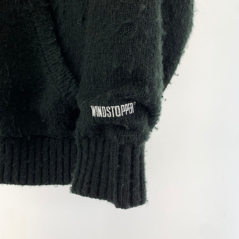 【中古品】【メンズ】 シュプリーム SUPREME 20AW CHULLO WINDSTOPPER ZIP UP SWEATER チュロ ウィンドストッパー ジップアップ セーター 149-260111-nm-11-fuz サイズ：S カラー：ブラック 万代Net店