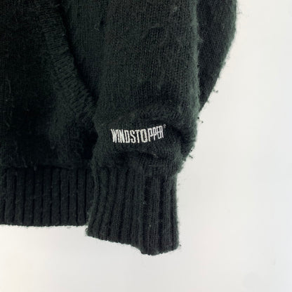 【中古品】【メンズ】 シュプリーム SUPREME 20AW CHULLO WINDSTOPPER ZIP UP SWEATER チュロ ウィンドストッパー ジップアップ セーター 149-260111-nm-11-fuz サイズ：S カラー：ブラック 万代Net店