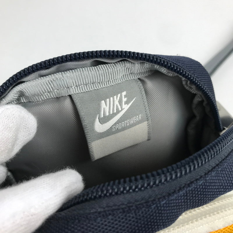 【中古品】【メンズ】 NIKE ナイキ MINI 2WAY POACH YELLOW-NAVY カバン ポーチ 188-260711-io-71-fuzh 万代Net店