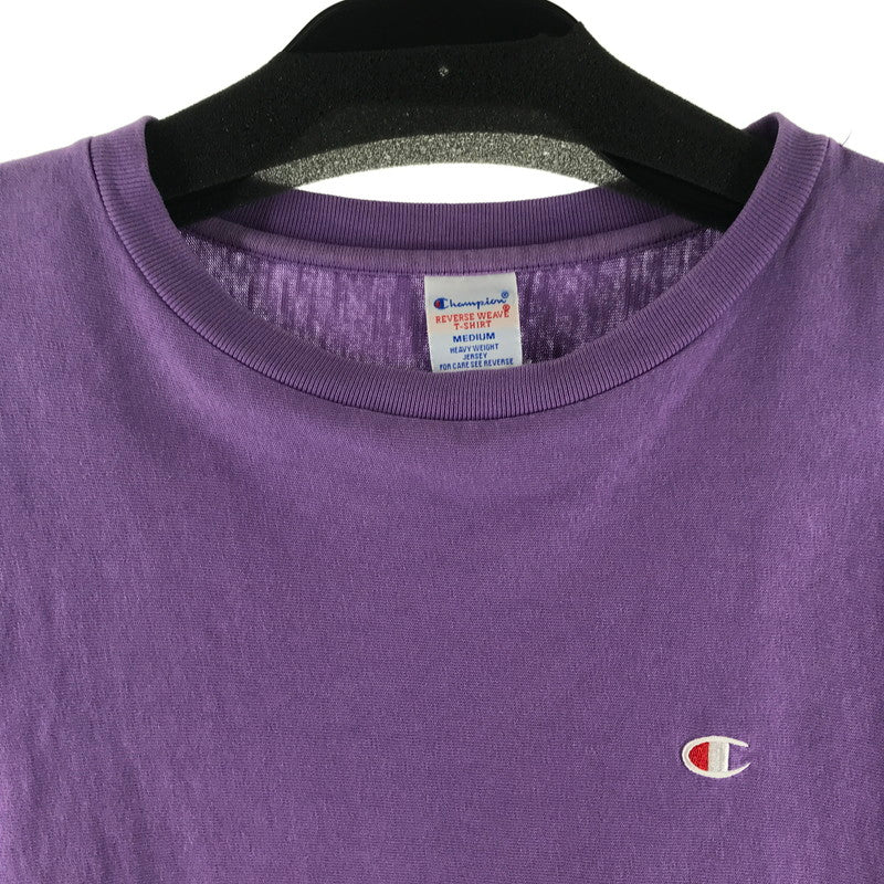 【中古品】【メンズ】 CHAMPION チャンピョン 半袖Tシャツ カラーPURPLE 紫 SIZE:M REVERSE WEAVE 148-260804-ky-01-fuzh 万代Net店