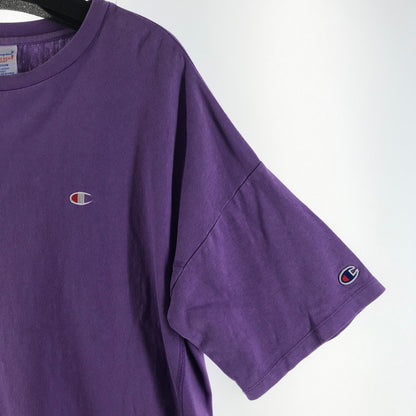 【中古品】【メンズ】 CHAMPION チャンピョン 半袖Tシャツ カラーPURPLE 紫 SIZE:M REVERSE WEAVE 148-260804-ky-01-fuzh 万代Net店