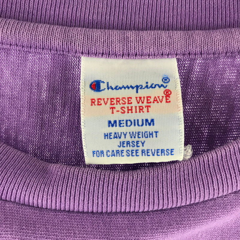 【中古品】【メンズ】 CHAMPION チャンピョン 半袖Tシャツ カラーPURPLE 紫 SIZE:M REVERSE WEAVE 148-260804-ky-01-fuzh 万代Net店