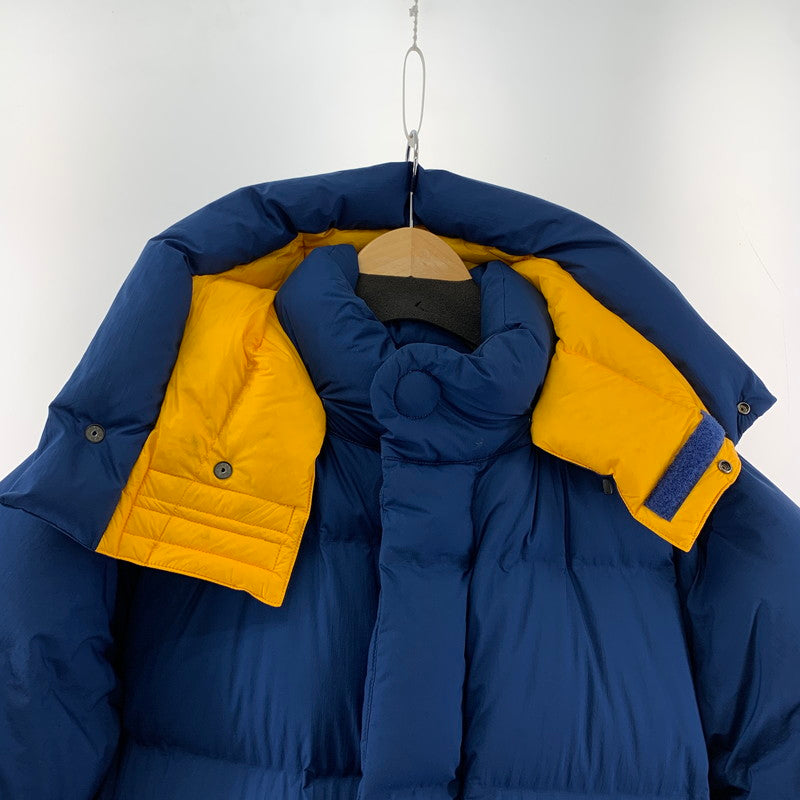 【中古品】【メンズ】 THE NORTH FACE ザ・ノースフェイス WS BROOKS RANGE LIGHT PARKA ウィンドストッパーブルックスレンジライトパーカ 144-260113-ky-07-fuz サイズ：L カラー：ネイビー/イエロー 万代Net店