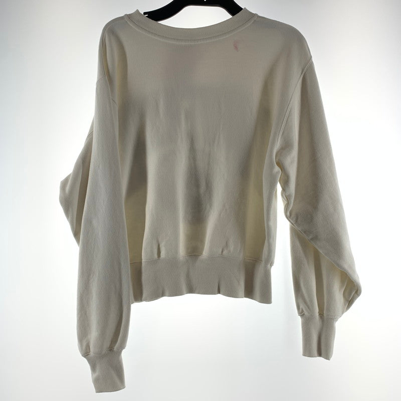 【中古品】【レディース】 MOUSSY マウジー スウェット SWEAT WHITE.MAVERICK SIZE:F 汚れあり 170-260702-io-24-fuzh 万代Net店