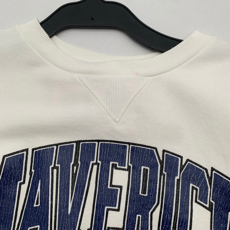 【中古品】【レディース】 MOUSSY マウジー スウェット SWEAT WHITE.MAVERICK SIZE:F 汚れあり 170-260702-io-24-fuzh 万代Net店