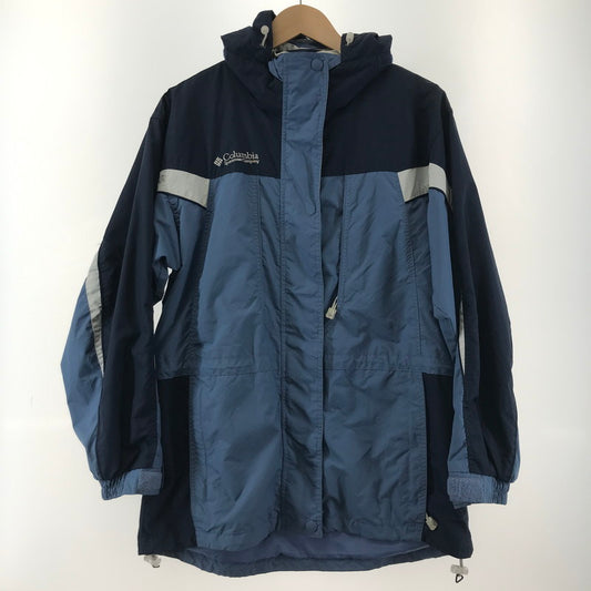【中古品】【レディース】 COLUMBIA コロンビア ナイロンジャケット レディース Mサイズ ブルー 使用感あり 169-260404-io-27-fuzh 万代Net店