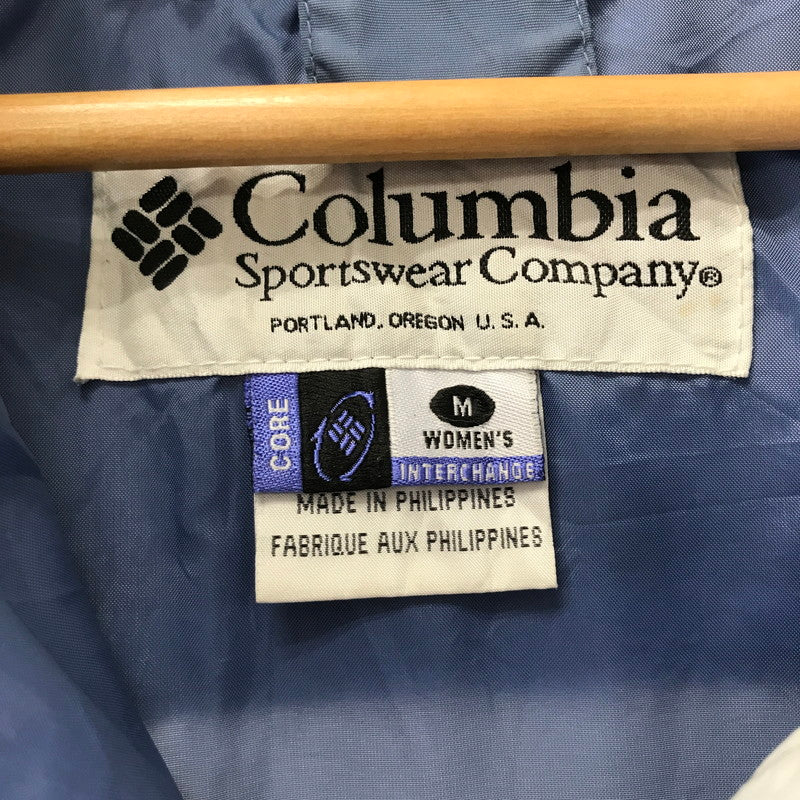 【中古品】【レディース】 COLUMBIA コロンビア ナイロンジャケット レディース Mサイズ ブルー 使用感あり 169-260404-io-27-fuzh 万代Net店