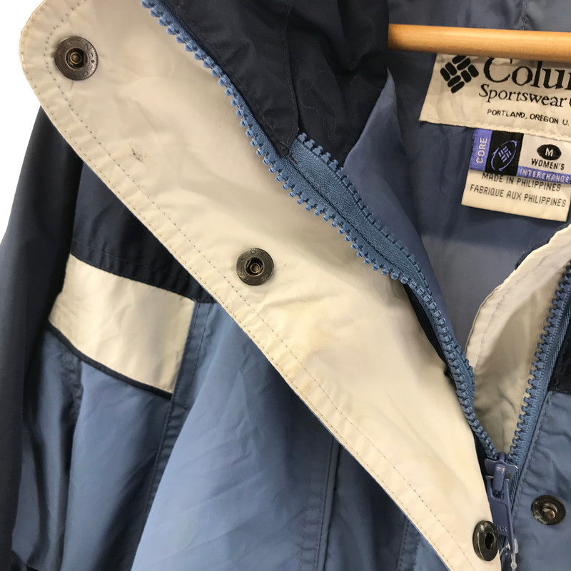 【中古品】【レディース】 COLUMBIA コロンビア ナイロンジャケット レディース Mサイズ ブルー 使用感あり 169-260404-io-27-fuzh 万代Net店