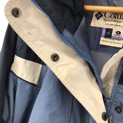 【中古品】【レディース】 COLUMBIA コロンビア ナイロンジャケット レディース Mサイズ ブルー 使用感あり 169-260404-io-27-fuzh 万代Net店