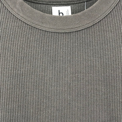 【中古品】【メンズ】 BLURHMS ブラームス 7分袖 Tシャツ トップス 古着 140-260113-ny-04-fuz サイズ：02 カラー：茶 万代Net店