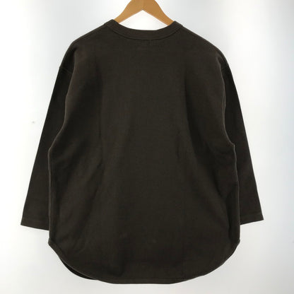【中古品】【メンズ】 BLURHMS ブラームス 7分袖 Tシャツ トップス 古着 140-260113-ny-04-fuz サイズ：02 カラー：茶 万代Net店