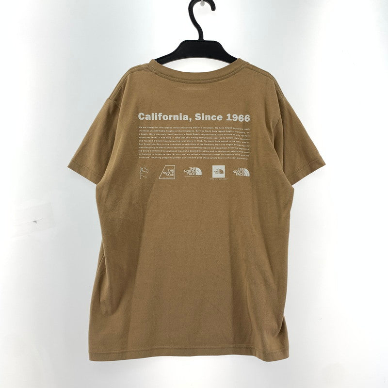 【中古品】【キッズ】 THE NORTH FACE ザ・ノース・フェイス NTJ32356 SS ヒストリカルロゴティー 173-260123-ky-15-fuz サイズ：150 カラー：ブラウン 万代Net店