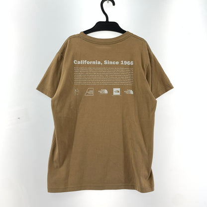 【中古品】【キッズ】 THE NORTH FACE ザ・ノース・フェイス NTJ32356 SS ヒストリカルロゴティー 173-260123-ky-15-fuz サイズ：150 カラー：ブラウン 万代Net店