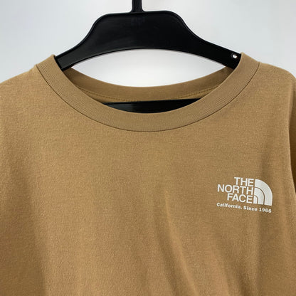 【中古品】【キッズ】 THE NORTH FACE ザ・ノース・フェイス NTJ32356 SS ヒストリカルロゴティー 173-260123-ky-15-fuz サイズ：150 カラー：ブラウン 万代Net店